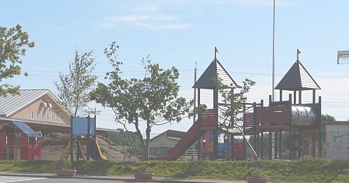 前橋市富士見町ポラリス保育園の遊具